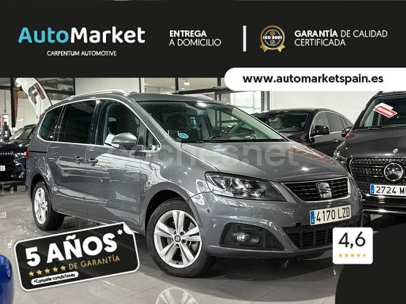 Gris / plata Usado 2022 Seat Alhambra Style Monovolumen | 21.300 € (Precio justo) - Imagen 1/4