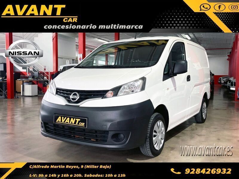 Blanco Usado 2018 Nissan NV200 Van | 14.900 € (Buen precio) - Imagen 1/4