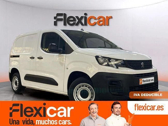 Blanco Usado 2020 Peugeot Partner S Monovolumen | 12.290 € (Un poco caro) - Imagen 1/4