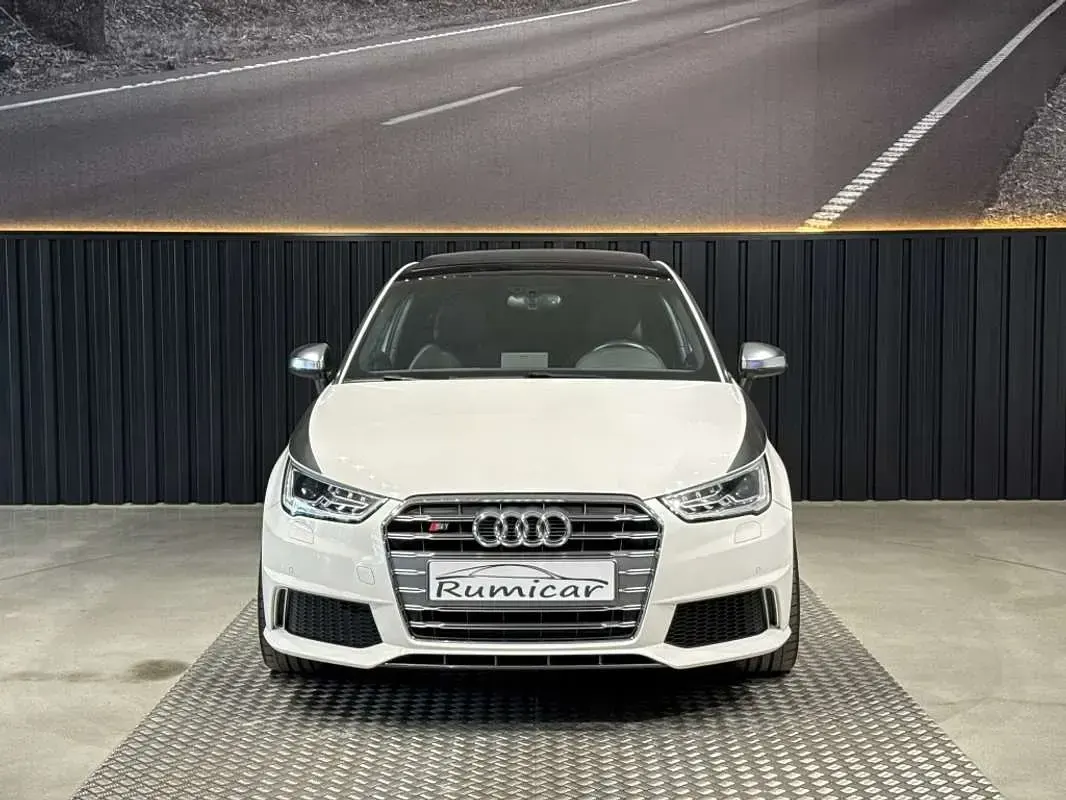 Usado Audi S1 Exclusive 231 CV (169 kW) 2017 Blanco Utilitario