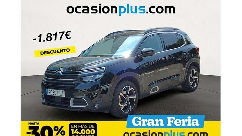 Negro Usado 2020 Citroën C5 Aircross Feel SUV | 18.173 € (Buen precio) - Imagen 1/4