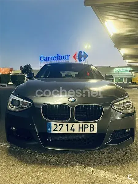 Usado BMW 116 M Sport 136 CV (100 kW) 2013 Gris / plata Utilitario