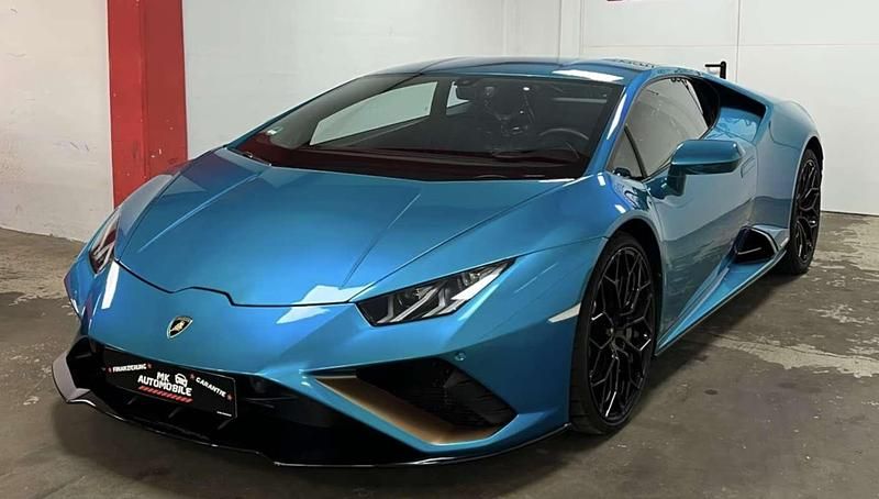 Azul Usado 2021 Lamborghini Huracán Descapotable | 268.880 € - Imagen 1/4