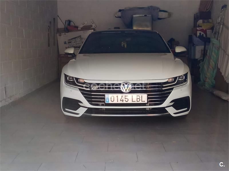 Usado VW Arteon R-line 190 CV (139 kW) 2019 Blanco Berlina