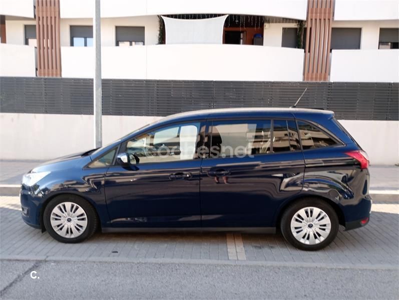 Usado Ford Grand C-Max Trend 120 CV (88 kW) 2017 Azul Monovolumen
