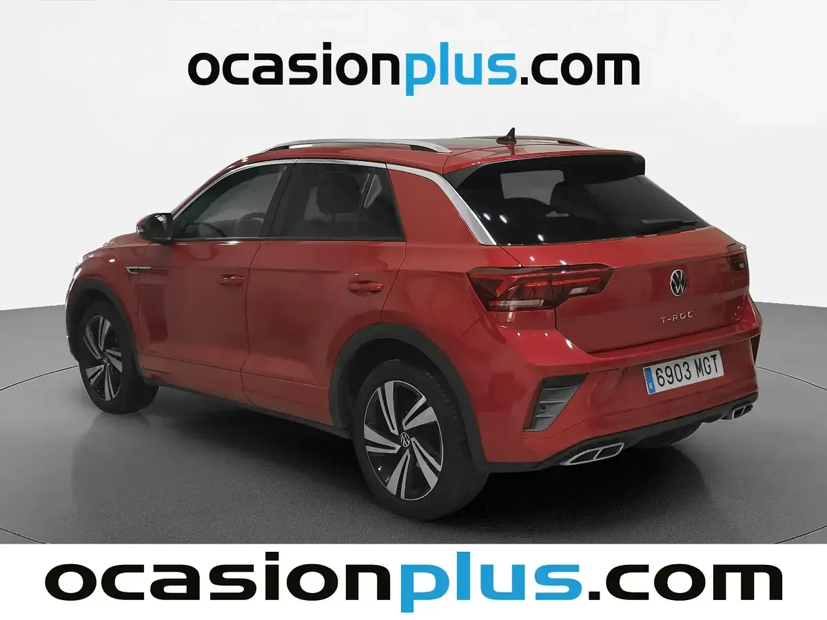 Usado VW T-Roc R-line 150 CV (110 kW) 2023 Rojo SUV