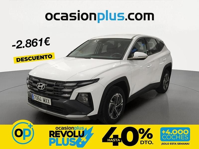 Usado Hyundai Tucson 160 CV (117 kW) 2025 Blanco SUV