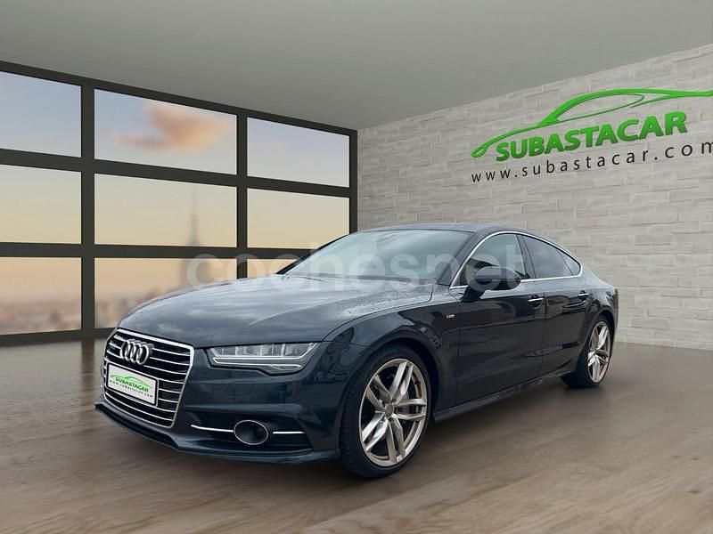 Azul Usado 2017 Audi A7 Sportback S-Line Utilitario | 24.900 € (Precio justo) - Imagen 1/4
