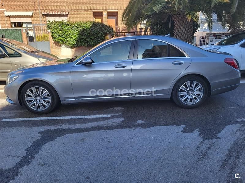 Usado Mercedes S350 258 CV (189 kW) 2013 Gris / plata Berlina