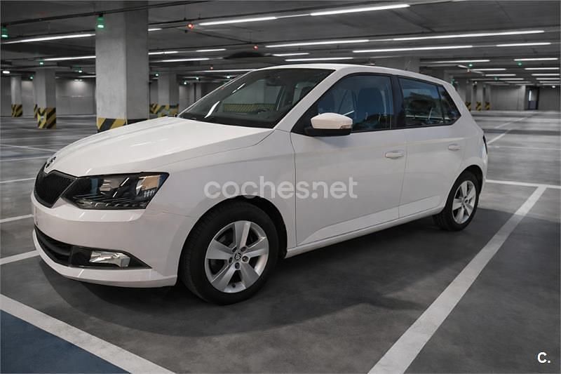 Usado Skoda Fabia 75 CV (55 kW) 2016 Blanco Berlina