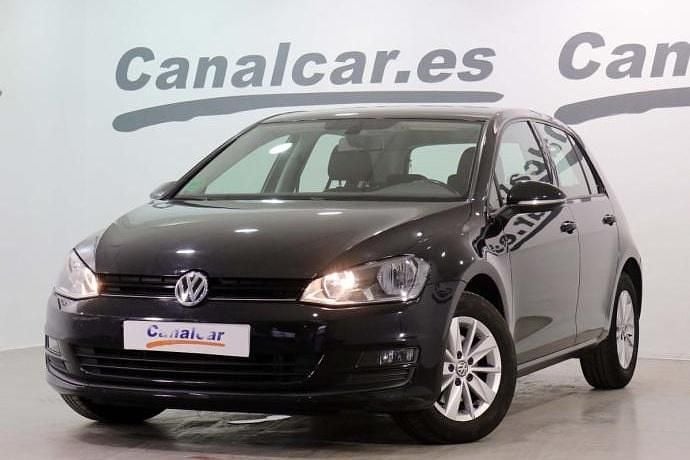 Usado VW Golf VII Business 110 CV (80 kW) 2017 Negro Utilitario