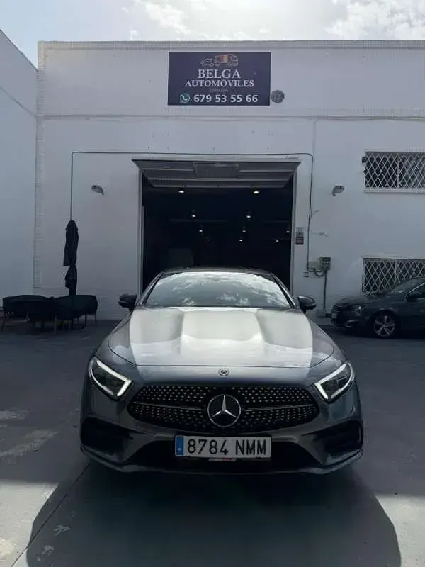 Usado Mercedes CLS350 286 CV (210 kW) 2020 Gris Coupe