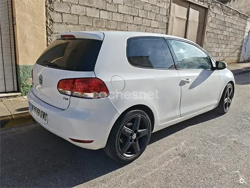Usado VW Golf VI Sport 105 CV (77 kW) 2010 Blanco Utilitario