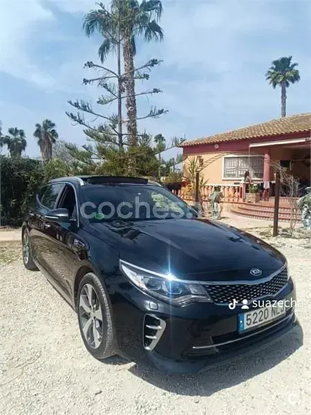 Usado Kia Optima GT-Line 141 CV (103 kW) 2018 Negro Familiar
