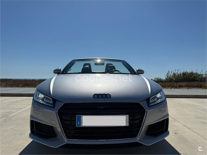 Gris / plata Usado 2015 Audi TT Roadster S-Line Descapotable | 26.900 € (Precio justo) - Imagen 1/4