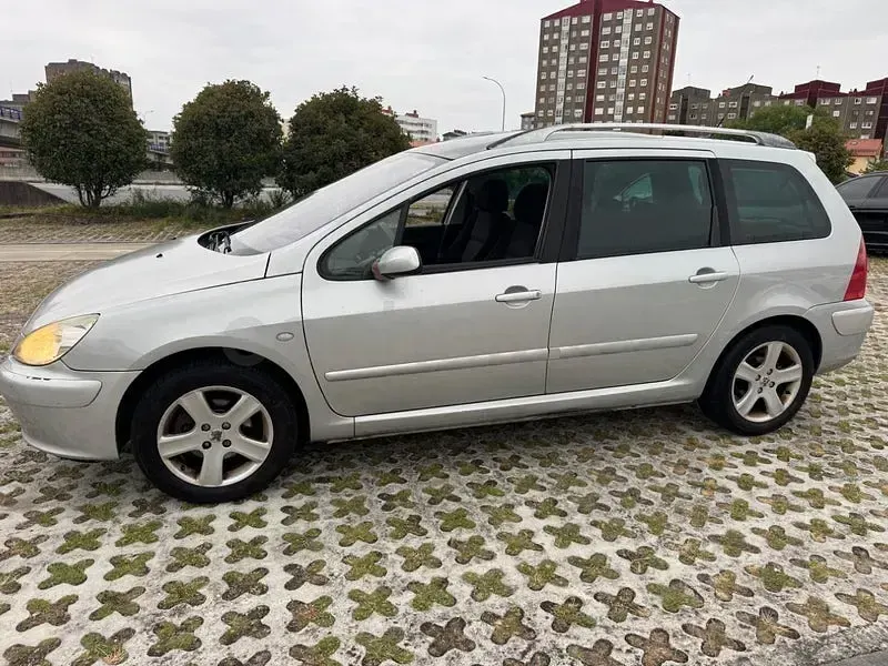 Usado Peugeot 307 110 CV (80 kW) 2003 Gris / plata Familiar