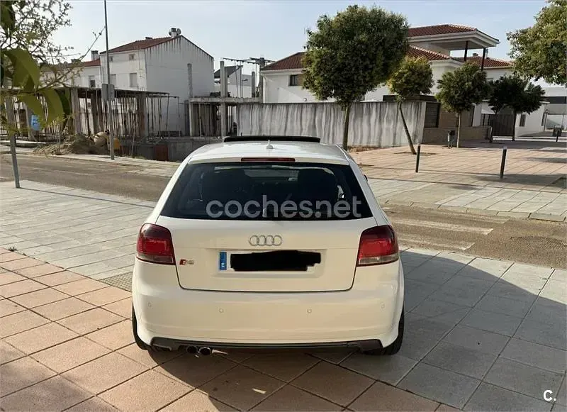 Usado Audi A3 S-Line 140 CV (102 kW) 2007 Blanco Utilitario
