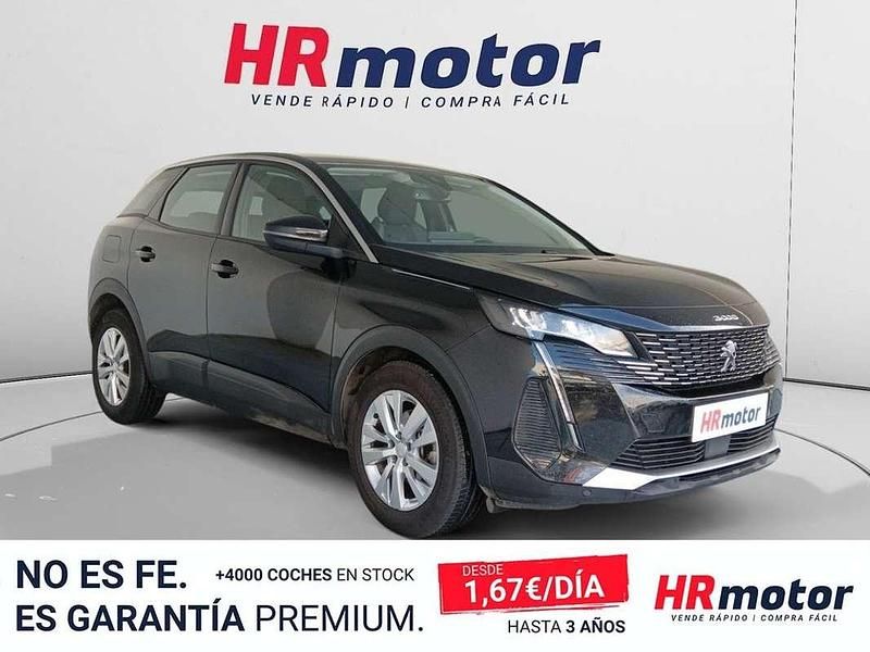 Usado Peugeot 3008 Active 131 CV (96 kW) 2021 Gris SUV