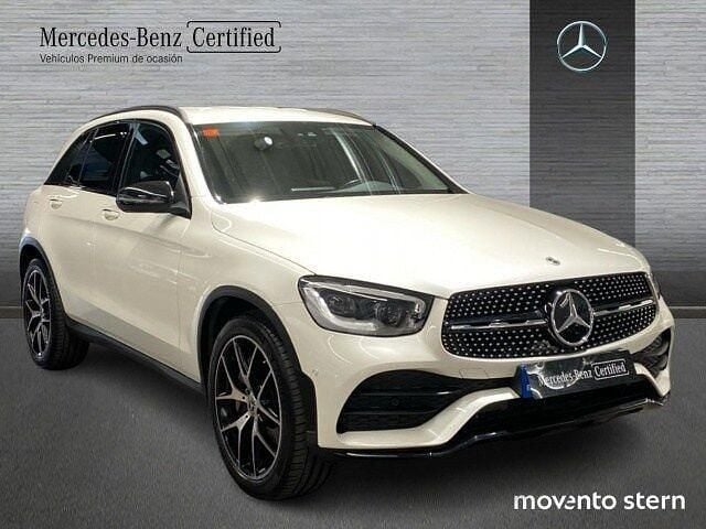 Usado Mercedes GLC200 197 CV (144 kW) 2021 Designo blanco diamante bright SUV
