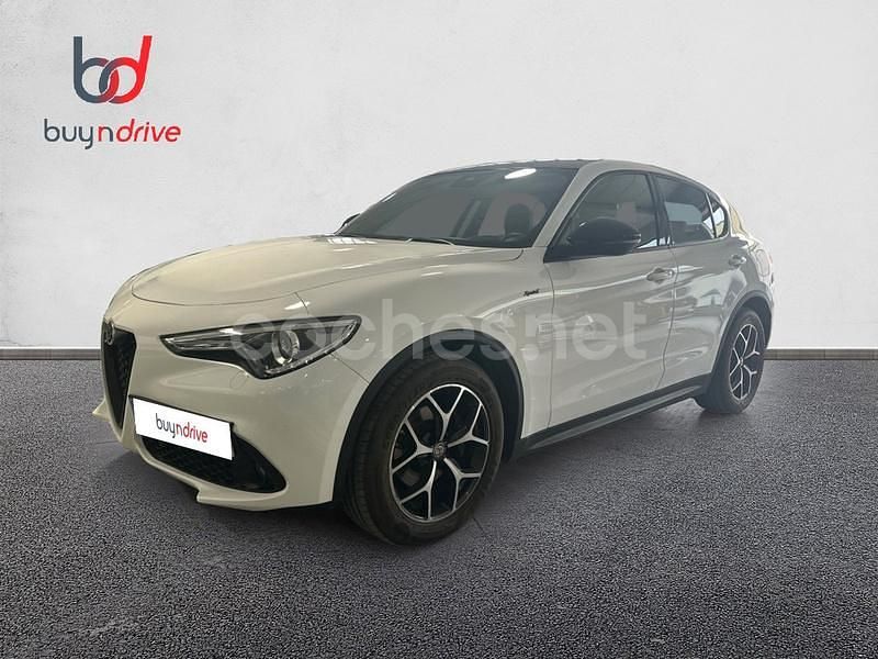 Blanco Usado 2021 Alfa Romeo Stelvio Sprint SUV | 25.990 € (Super precio) - Imagen 1/4