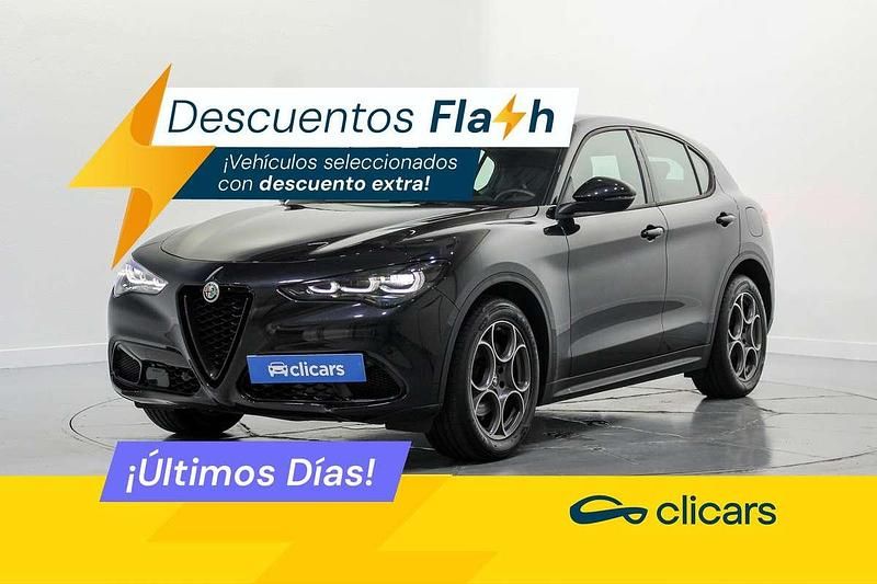 Negro Usado 2024 Alfa Romeo Stelvio Sprint SUV | 29.690 € (Super precio) - Imagen 1/4