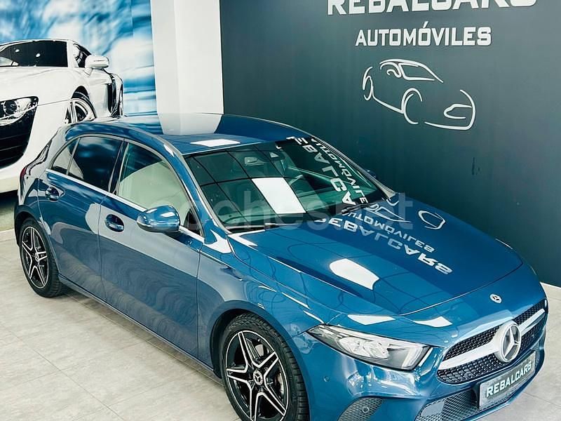 Azul Usado 2022 Mercedes A200 Berlina | 24.990 € (Precio justo) - Imagen 1/4