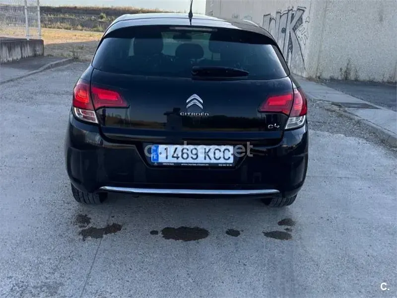 Usado Citroën C4 PureTech 110 CV (80 kW) 2017 Negro Berlina