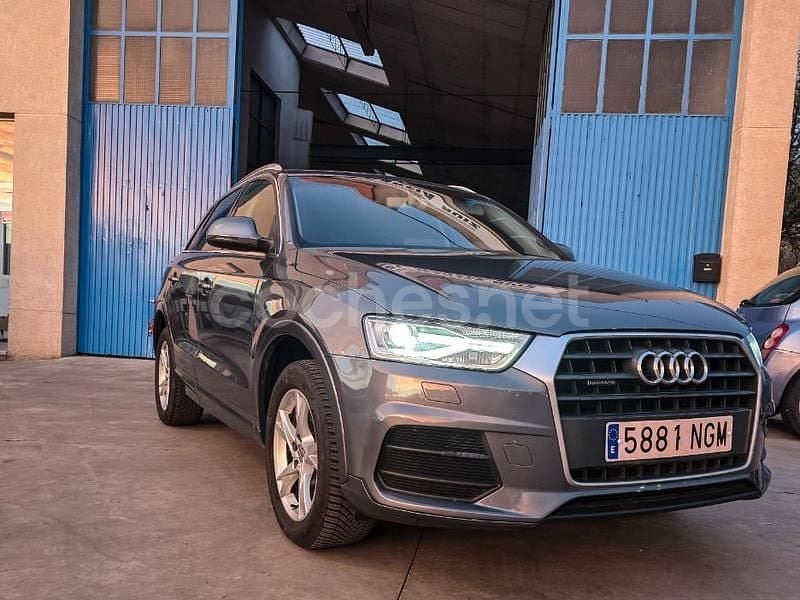 Usado Audi Q3 150 CV (110 kW) 2016 Gris / plata SUV