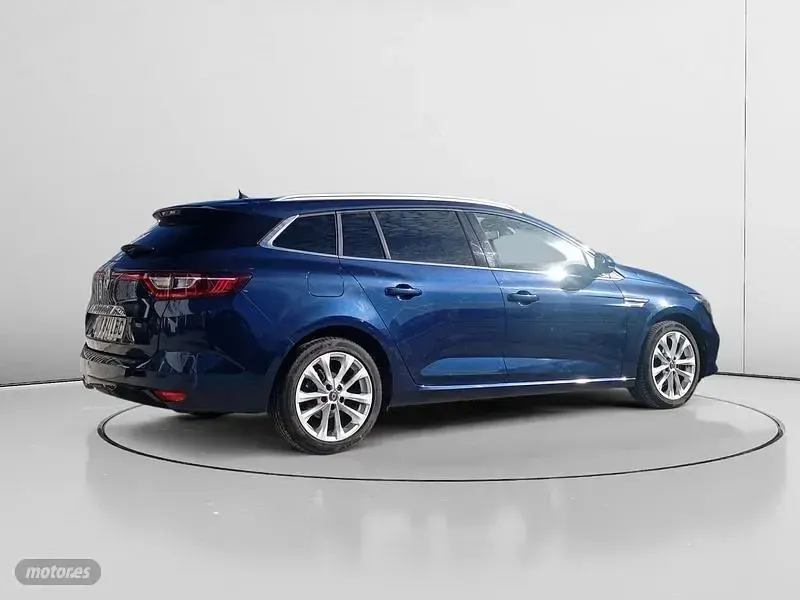 Usado Renault Mégane GrandTour Zen 116 CV (85 kW) 2019 Azul Familiar