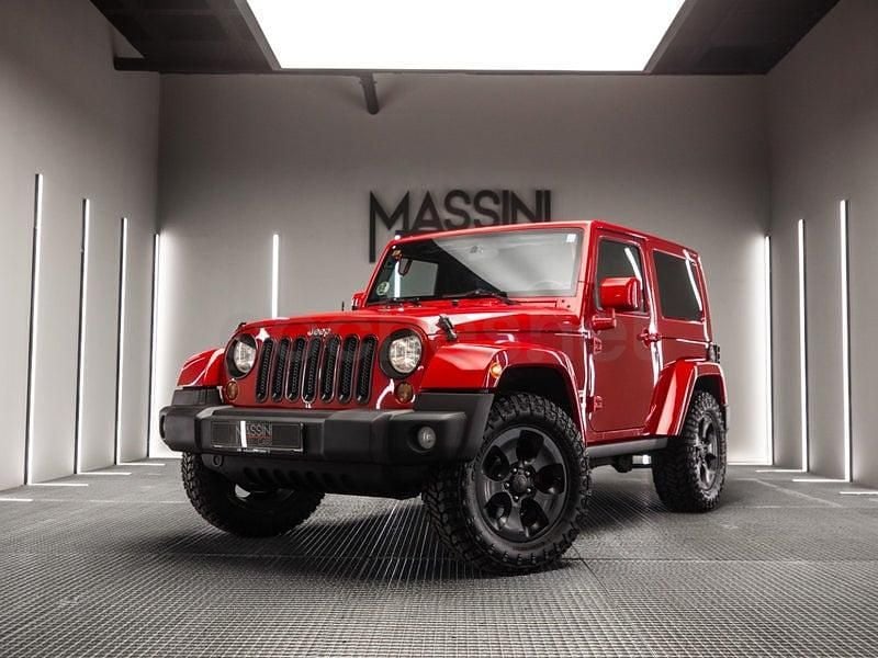 Usado Jeep Wrangler Rubicon 200 CV (147 kW) 2010 Rojo SUV