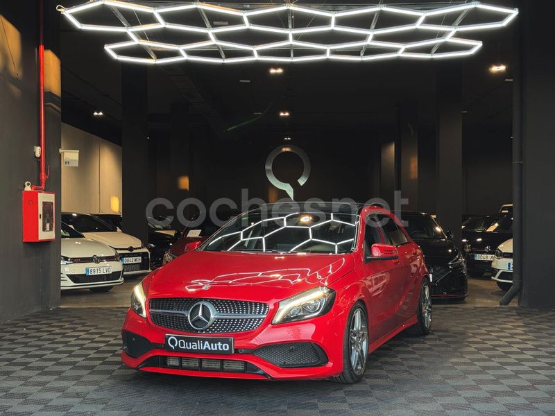 Rojo Usado 2018 Mercedes A180 Berlina | 19.990 € (Precio justo) - Imagen 1/4