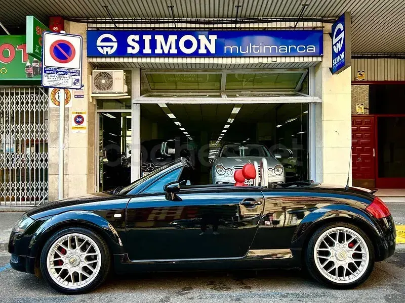 Usado Audi TT Roadster 225 CV (165 kW) 2002 Negro Descapotable