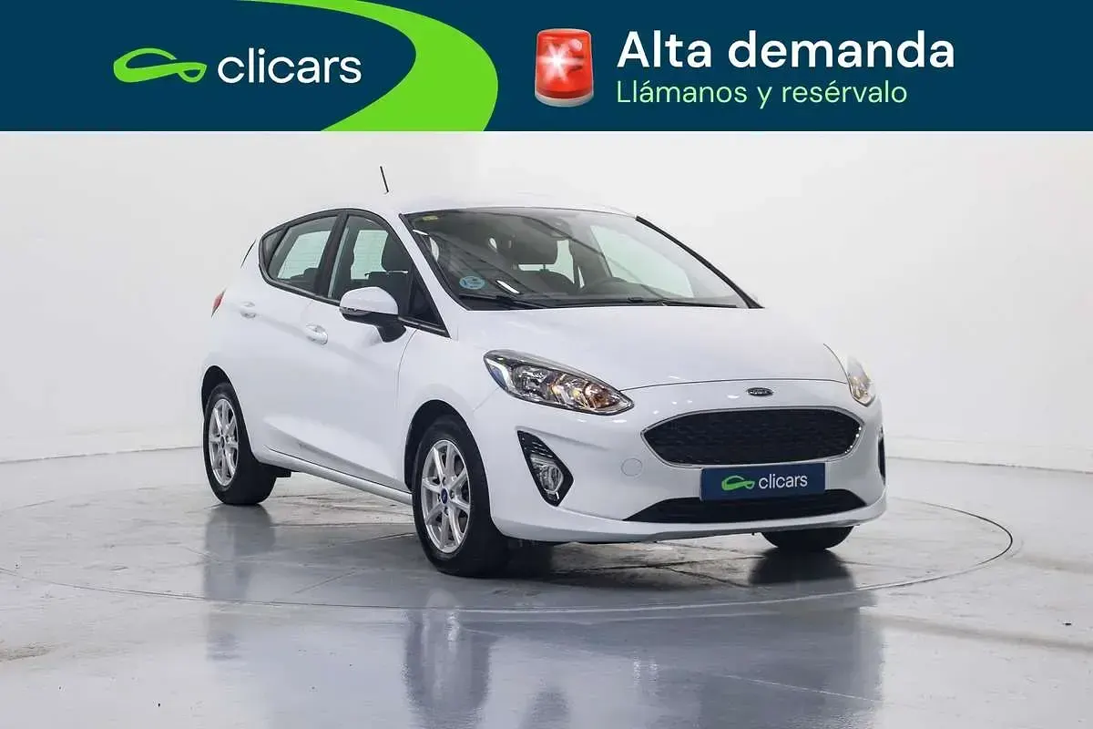 Usado Ford Fiesta Trend+ 101 CV (74 kW) 2018 Blanco Utilitario
