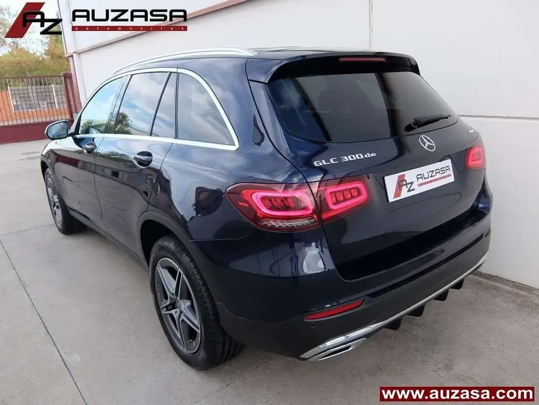 Usado Mercedes GLC300de 306 CV (225 kW) 2022 Azul SUV