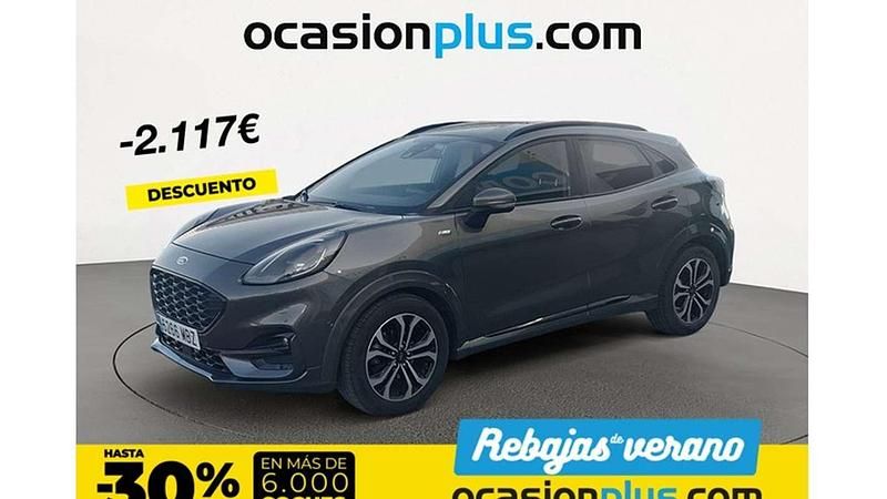 Gris Usado 2022 Ford Puma Gen-E ST-Line SUV | 15.910 € - Imagen 1/4