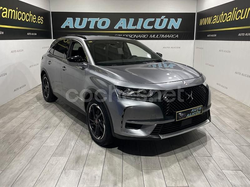 Gris / plata Usado 2021 DS Automobiles DS7 Crossback SUV | 21.400 € (Precio justo) - Imagen 1/4