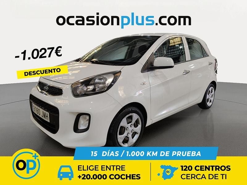 Blanco Usado 2016 Kia Picanto Utilitario | 6473 € (Precio justo) - Imagen 1/4