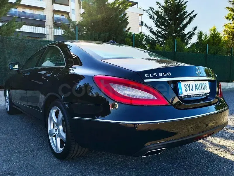 Usado Mercedes CLS350 265 CV (194 kW) 2011 Negro Coupe