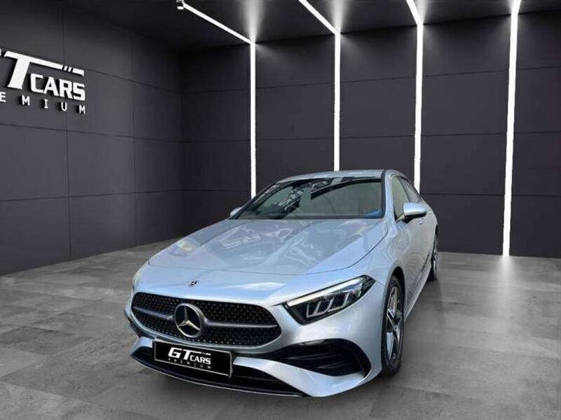 Gris Usado 2023 Mercedes A250 AMG Berlina | 31.900 € (Super precio) - Imagen 1/4