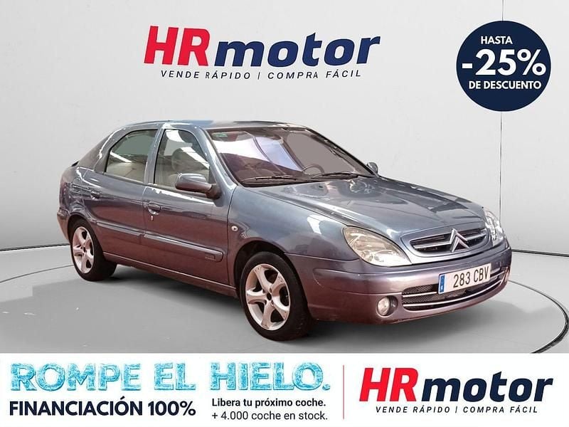 Usado Citroën Xsara 91 CV (66 kW) 2002 Gris Berlina