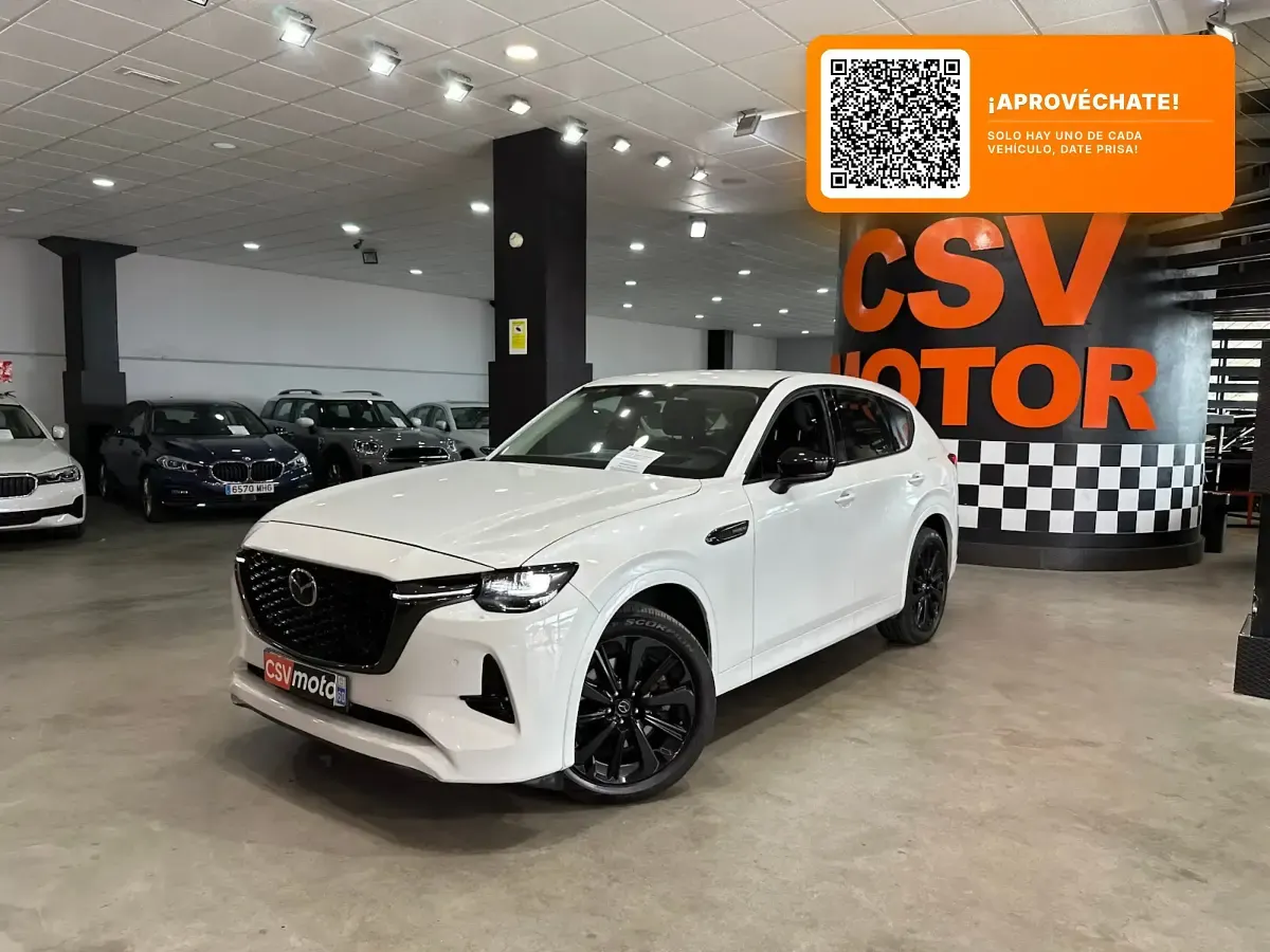 Usado Mazda CX-60 Homura-Line 328 CV (241 kW) 2023 Blanco SUV
