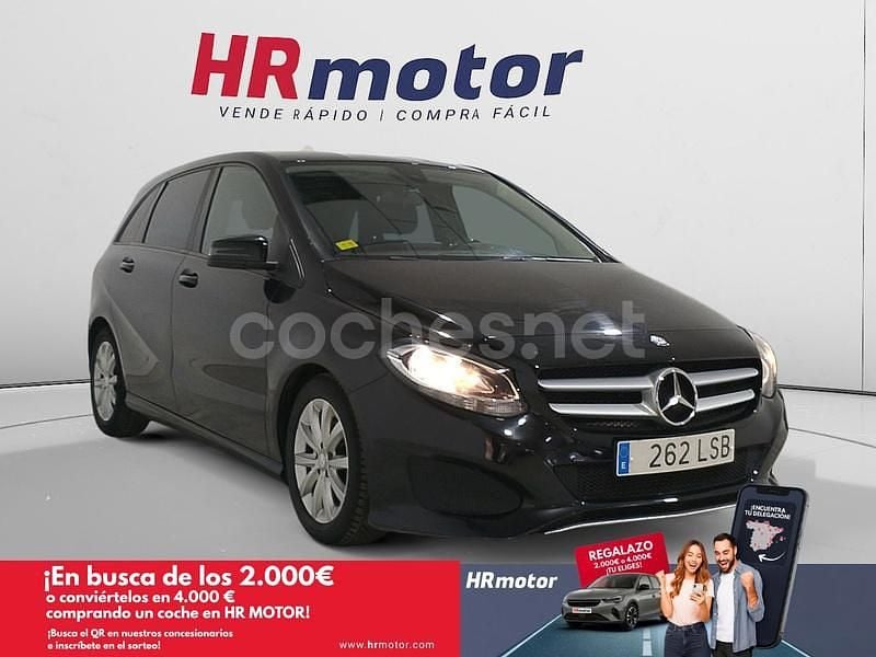 Negro Usado 2017 Mercedes B180 Style Monovolumen | 13.990 € (Precio justo) - Imagen 1/4