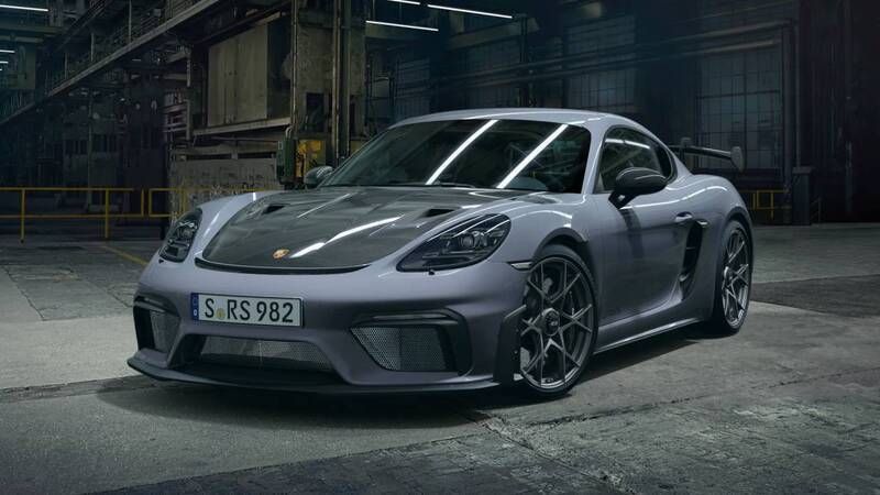Gris arctic Nuevo 2024 Porsche 718 Cayman GT4 | 226.718 € (Caro) - Imagen 1/4