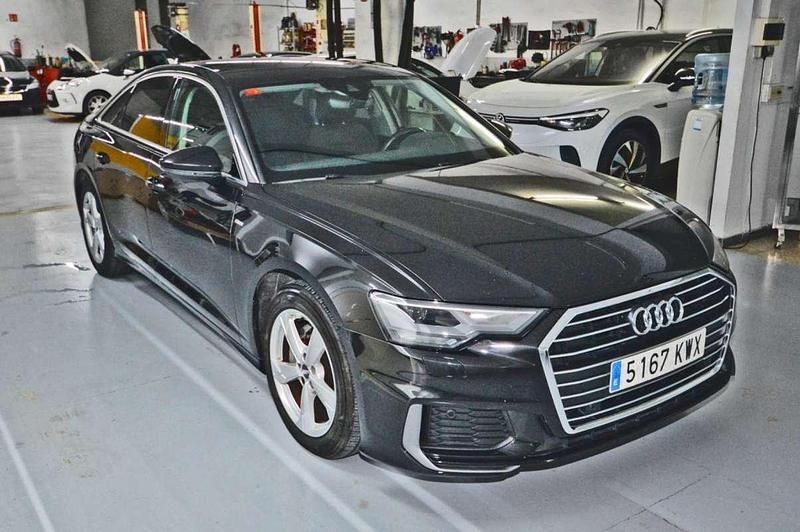 Usado Audi A6 Sport 204 CV (150 kW) 2019 Negro Berlina