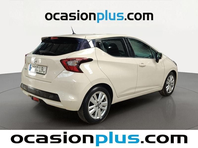 Usado Nissan Micra Acenta 101 CV (74 kW) 2019 Blanco Utilitario