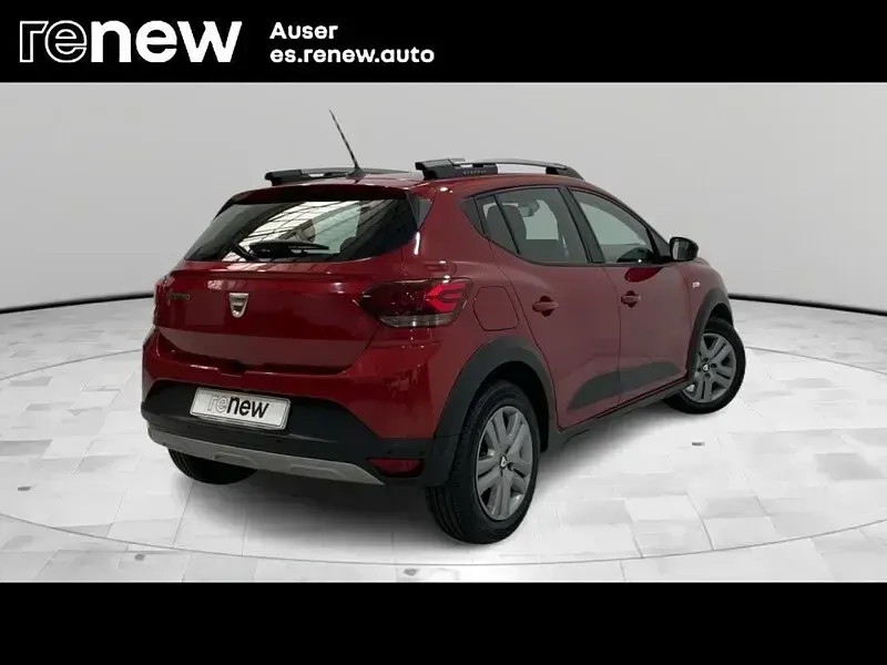 Usado Dacia Sandero Comfort 100 CV (73 kW) 2021 Rojo Berlina