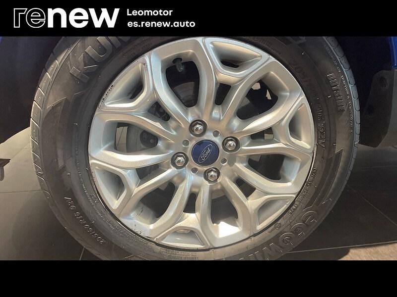 Usado Ford Ecosport Trend 125 CV (91 kW) 2017 Azul SUV