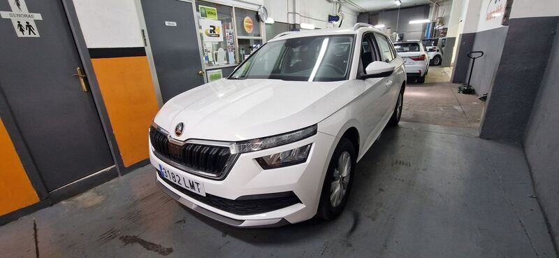 Blanco Usado 2021 Skoda Kamiq Ambition SUV | 16.990 € (Precio justo) - Imagen 1/4