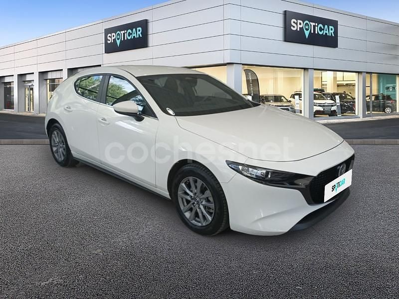 Usado Mazda 3 Prime-Line 140 CV (102 kW) 2024 Blanco Berlina