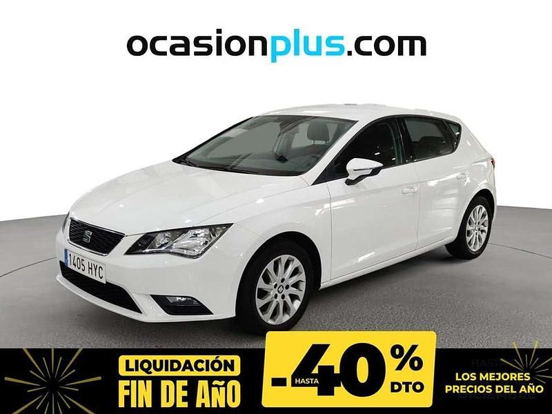 Usado Seat Leon Style 122 CV (89 kW) 2014 Blanco Utilitario